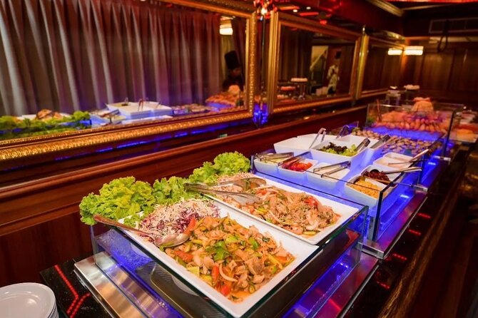 All Star Dinner Cruise with Cabaret Show in Pattaya - The International Buffet: Plenty of Variety, With a Caveat