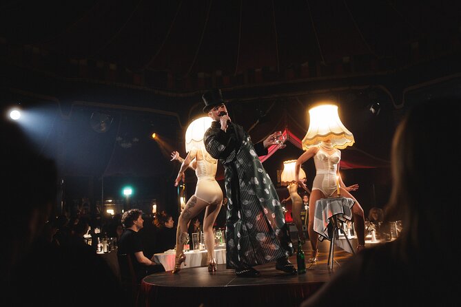Burlesque Dinner Club The ultimate dinner club experience - The first and second show sections