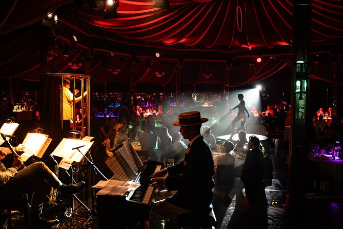 Burlesque Spectacular Dinner Show - Choosing between stage box, rank, ring, and VIP