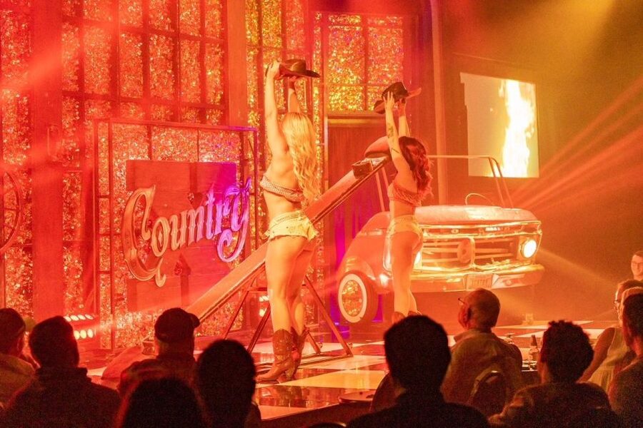 Las Vegas: Tickets to X Country Show at Harrah’s Cabaret - The dancers provide the main attraction