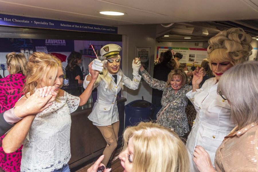 Liverpool: FunnyBoyz Benidorm Bingo Cabaret Show (Fridays) - The room, sightlines, and the small drawbacks
