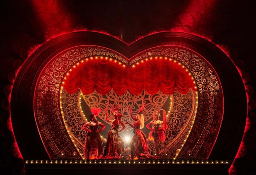 London's West End: Ticket to Moulin Rouge! The Musical - Age rules and the practical effects warning