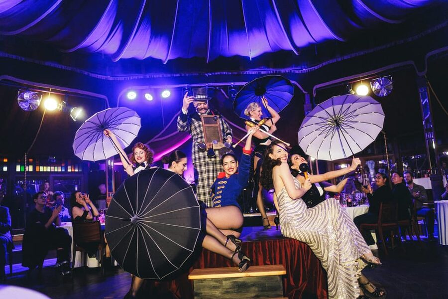 Mirage Vienna: Burlesque Spectacular – Dinner Show - The four-course gala menu