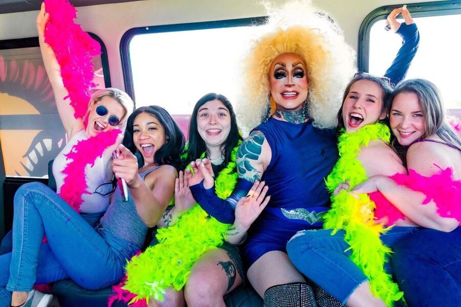 Nashville: Drag Queen Party Bus w/Games, Dancing & Drag Show - The Gulch, Midtown, and Demonbreun Hill