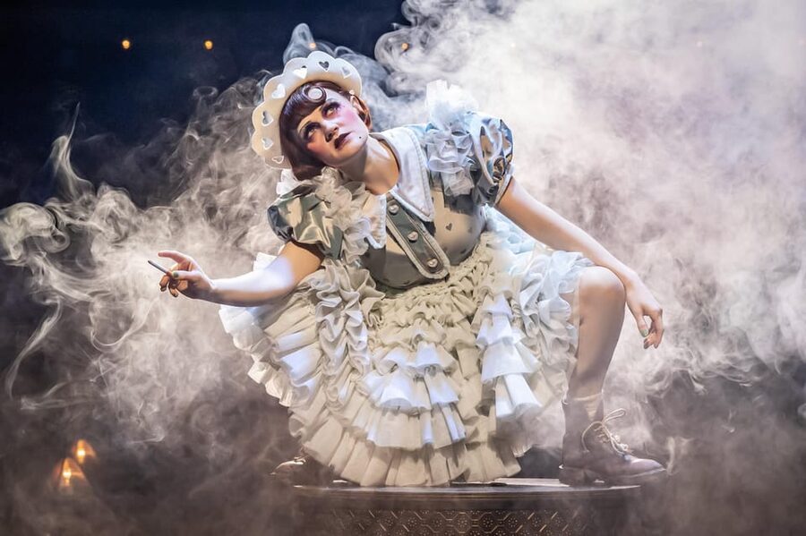NYC: Cabaret at the Kit Kat Club on Broadway - Eva Noblezada as Sally Bowles