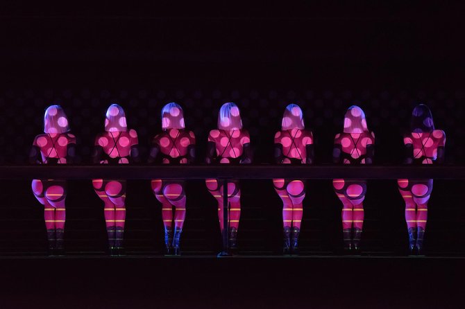 Paris Crazy Horse Cabaret Show Champagne & macarons - The 90-minute performance
