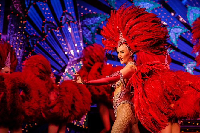 Paris Moulin Rouge Cabaret Show and Dinner - Arriving near Montmartre