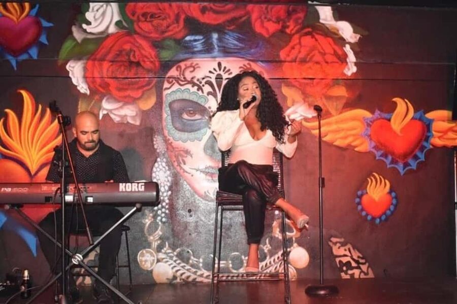 Puerto Vallarta: Cabaret Show with Cocktails & Costumes - The Catrina murals and costume corner